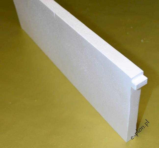 Przegroda zacieśniająca styropian 1/2 Wlkp /W1039