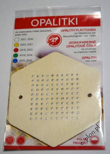 Opalitki białe