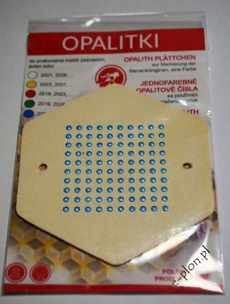 Opalitki niebieskie