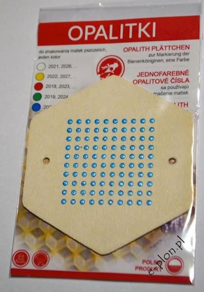 Opalitki niebieskie