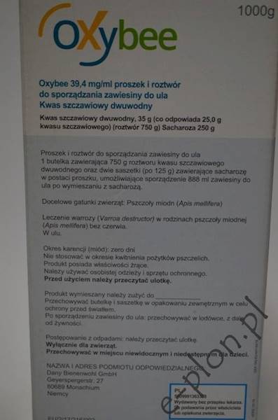 OxyBee 39,4 mg/ml.
