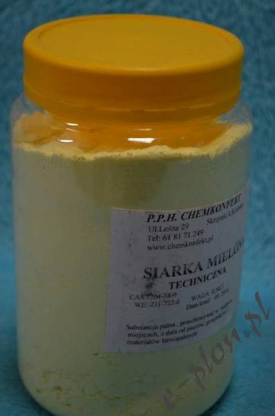 Siarka mielona 0,5 kg