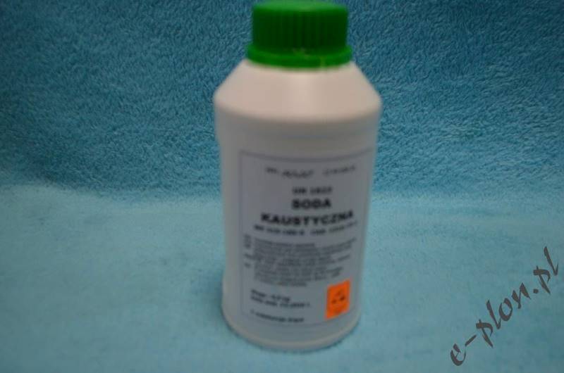 Soda kaustyczna 0,50 kg