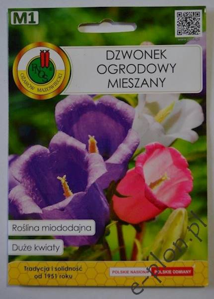 Dzwonek ogrodowy mix 1g /Ożarów/