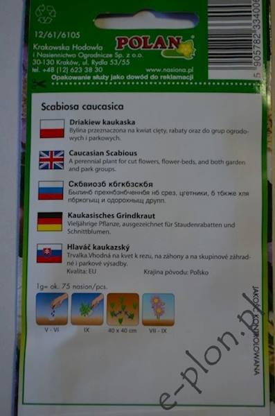 Driakiew kaukaska mieszana 0,5g /Pol/