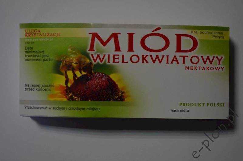 Etykieta samoprzylepna mała wielokwiat E19