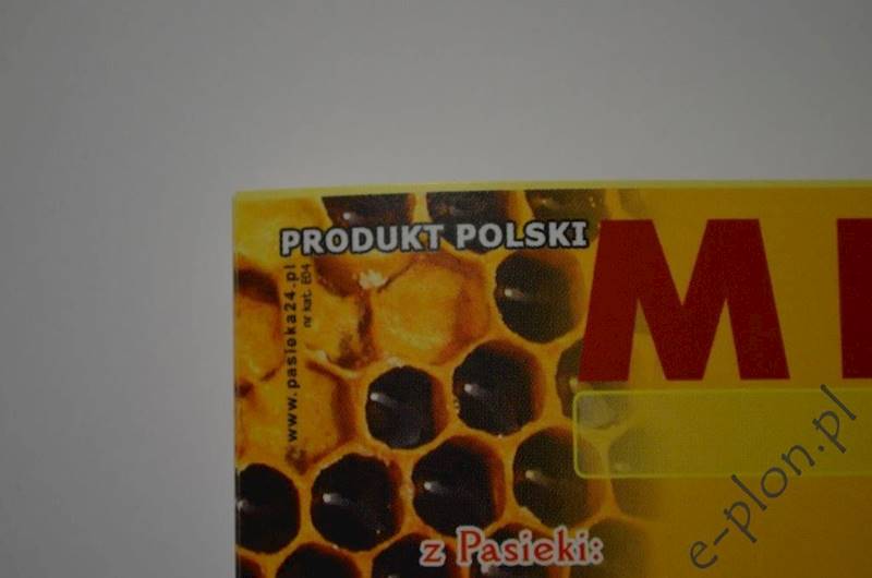 Etykieta samoprzylepna mała uniwersalna E04