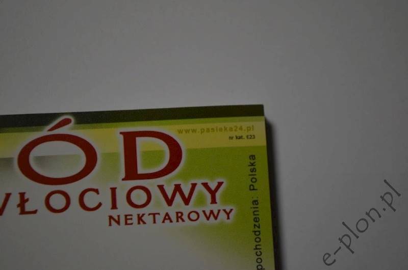 Etykieta samoprzylepna mała nawłoć E23