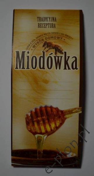 Etykieta samprzylepna na miodówkę ( 50 sztuk ) EA1