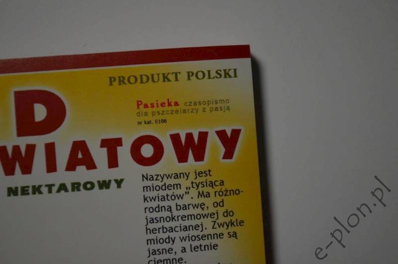 Etykieta samoprzylepna duża wielokwiat E106