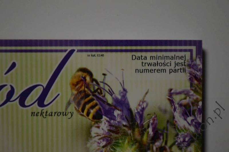 Etykieta samoprzylepna duża facelia E140