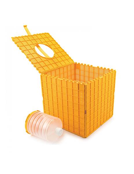 Multibox do transportu z poidełkiem, plastik