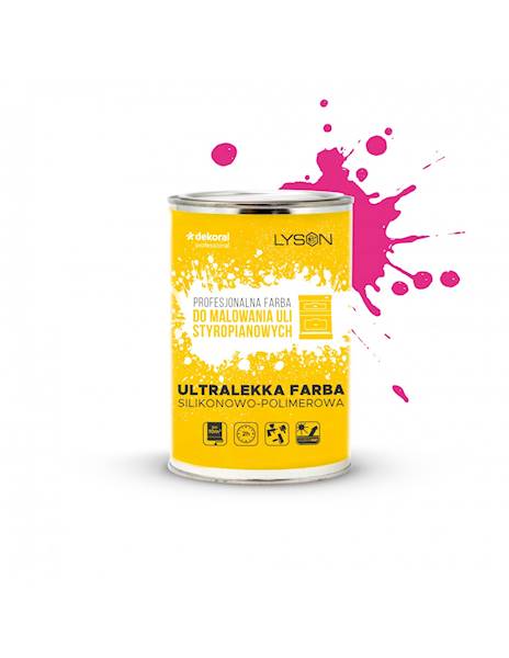 Farba do uli różowa 1 L