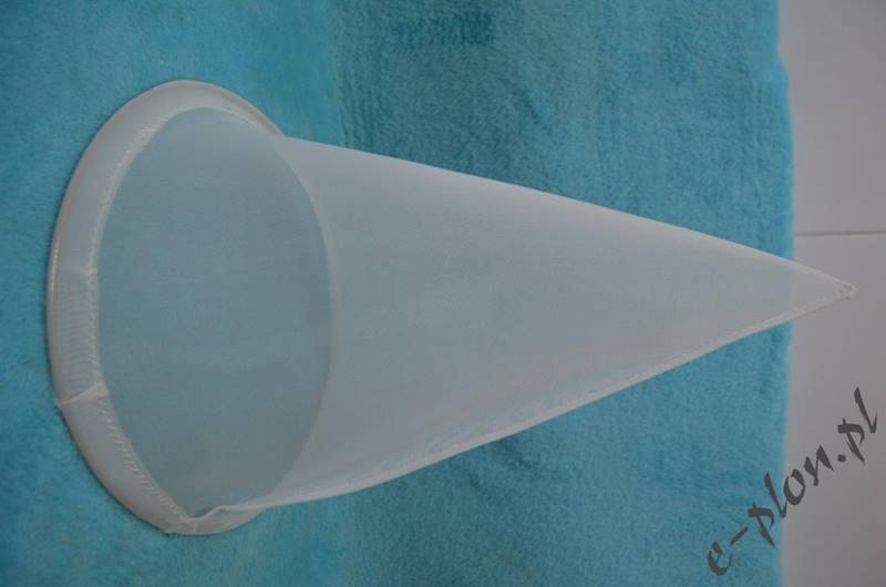Sito stożkowe nylonowe fi 45 cm