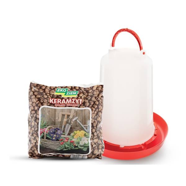 Poidło dla pszczół 6L + keramzyt 2L / zestaw