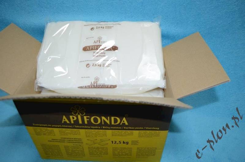 Pasza dla pszczół - ciasto APIFONDA 2,5 kg
