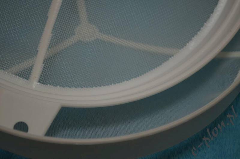 Sito podwójne plastikowe wypukłe II