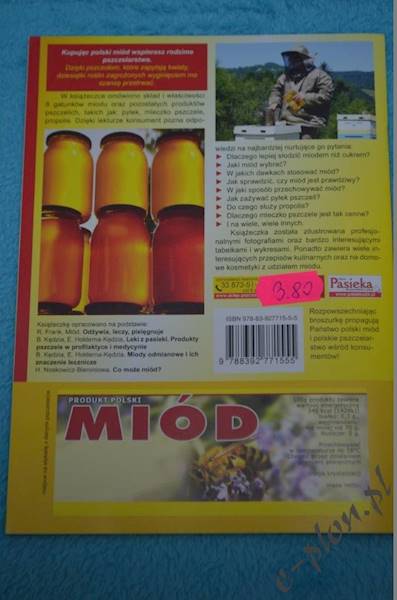 Książka Miód i produkty pszczele dla zdrowia