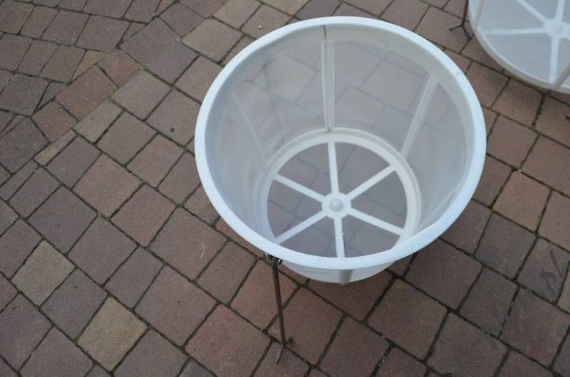Sito cylindryczne plastik bez stojaka średnie