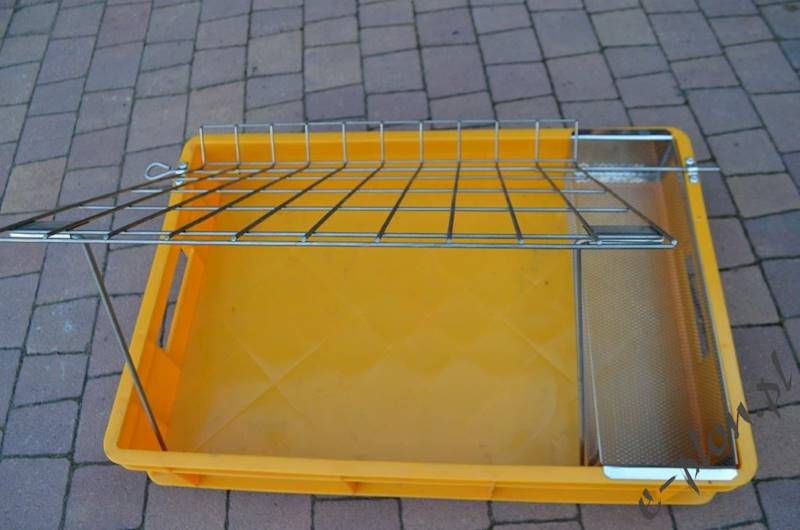 Wanienka do odsklepiania z koszykiem-plastikowa