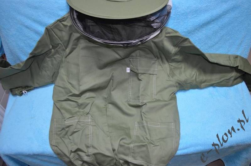 Bluza pszczelarska z kapeluszem /bez zamka/ - L