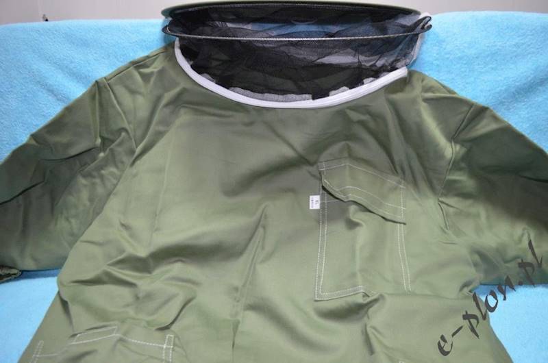 Bluza pszczelarska z kapeluszem /bez zamka/ - XXXL