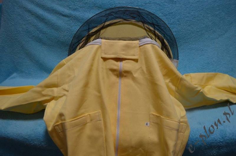 Bluza pszczelarska z kapeluszem /zamek/ rozm. XL