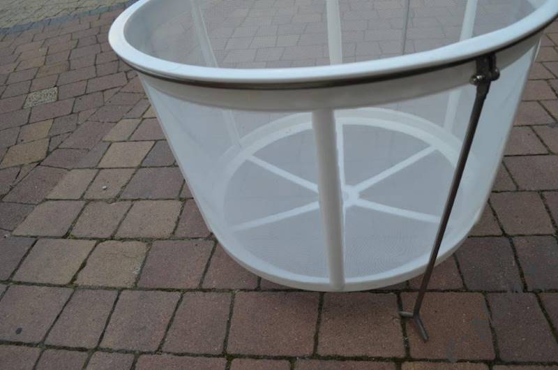 Sito cylindryczne plastik + stojak / kpl / duże