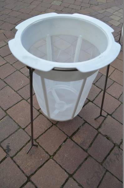Sito cylindryczne plastik + stojak / kpl / małe