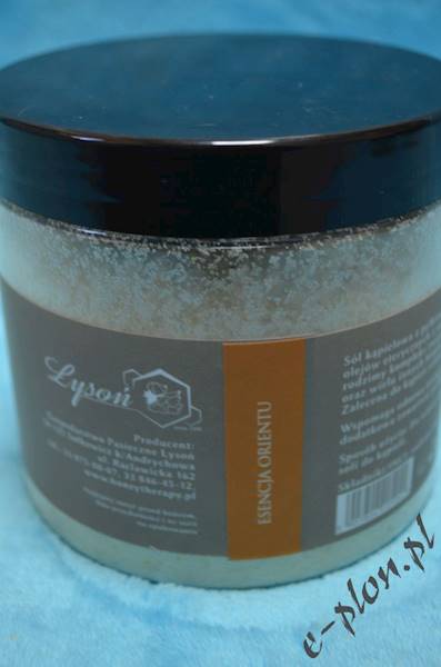Sól do kapieli Esencja Orientu z pyłkiem 750g/HT81