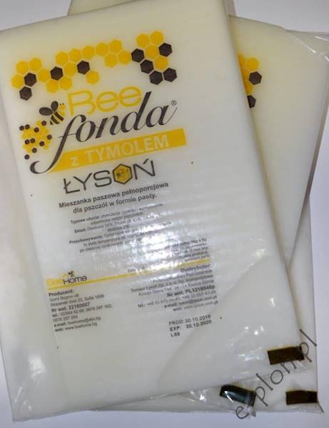 Pasza dla pszczół  - ciasto tymol / Index:3249/