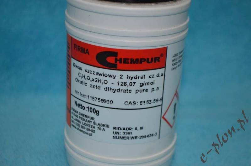 Kwas szczawiowy 250g