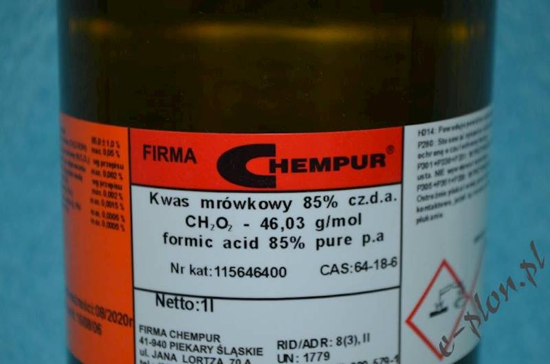 Kwas mrówkowy 1 litr/85%