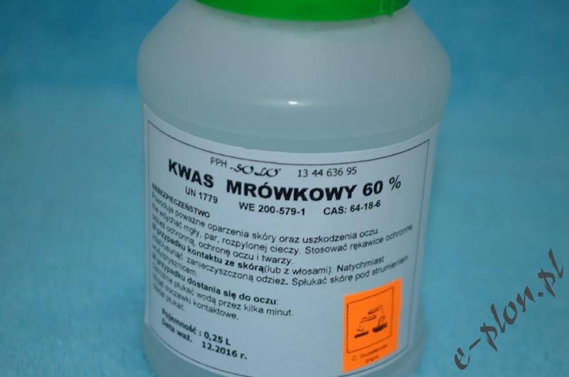 Kwas mrówkowy 0,25 l