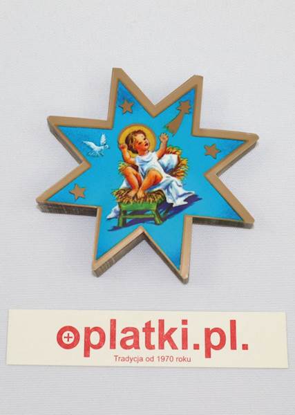 Banderola gwiazdka niebieska 100 szt.
