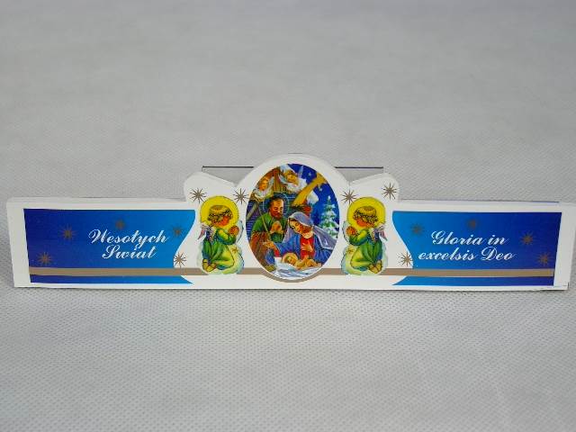 Banderola opasko-gwiazdka białe Aniołki 100 szt.