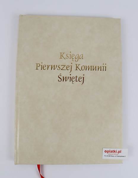 Księga Kancelaryjna PIERWSZA KOMUNIA ecru CH 100 s
