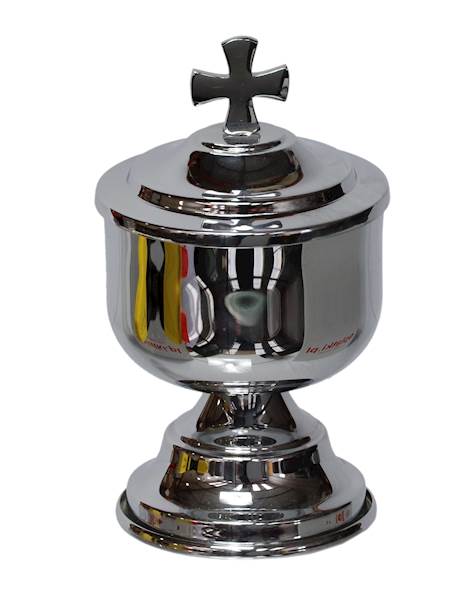 Lawabo niklowane 190 wys.12 cm śred.7,5 cm