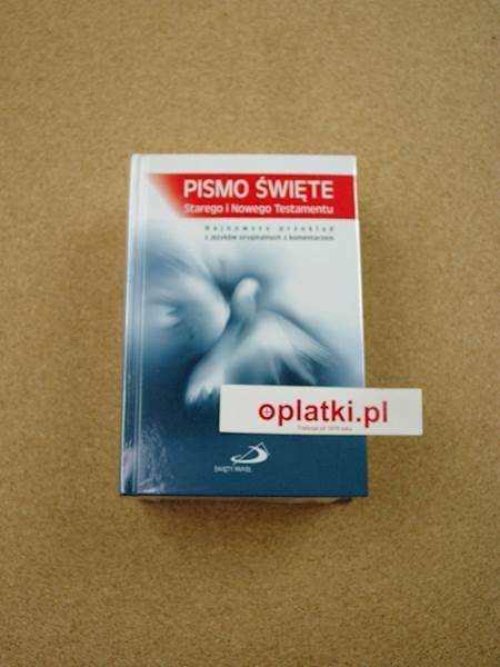 Pismo Św.ST i NT mały for. Naj.Przekład ED