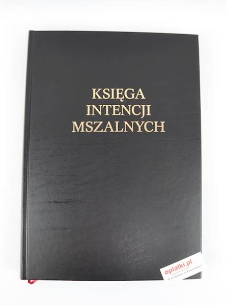 Księga Intencji czarna 06/14291 HL