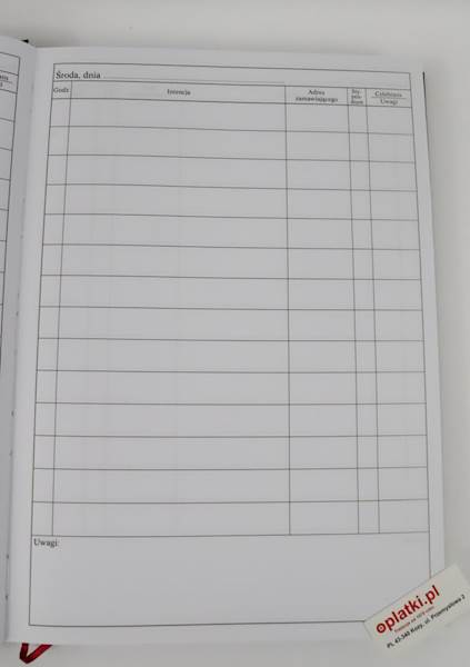 Księga Intencji czarna 06/14291 HL
