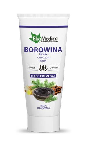 Maść kremowa Borowina 200ml EkaMedica