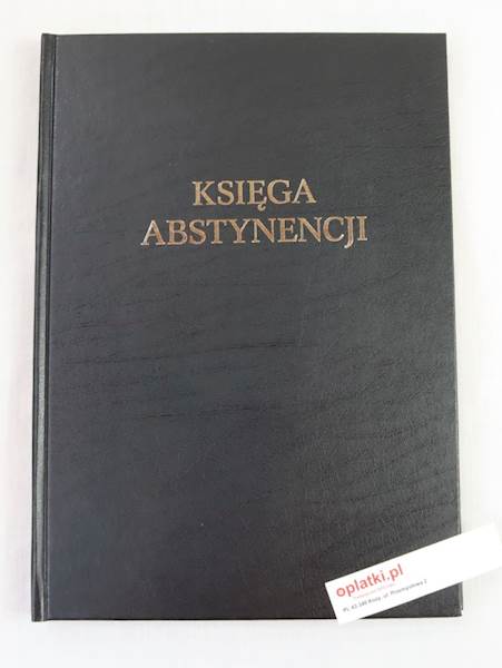 Księga abstynencji 06/18077/1