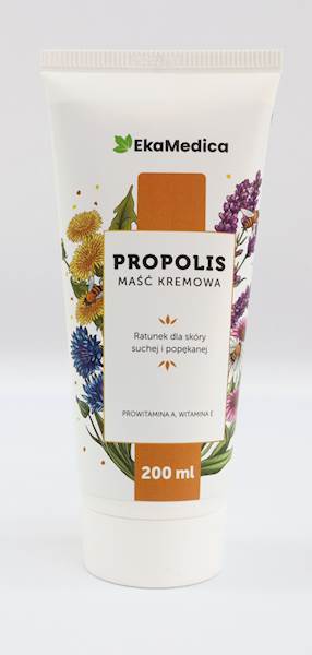 Maść kremowa Propolis 200ml EkaMedica
