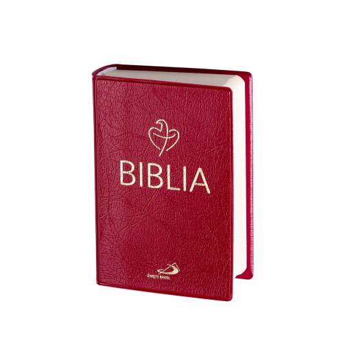Biblia Tabor PVC - bordowy  ED 