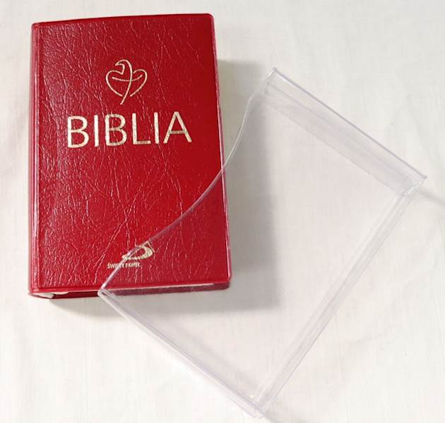 Biblia Tabor PVC - bordowy  ED 