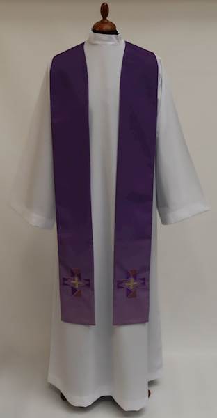 Stuła HA2021-03 violet