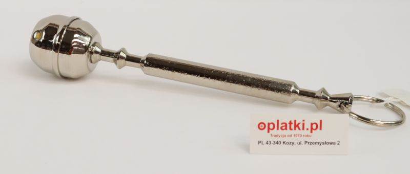 Kropidło metalowe z główką 701