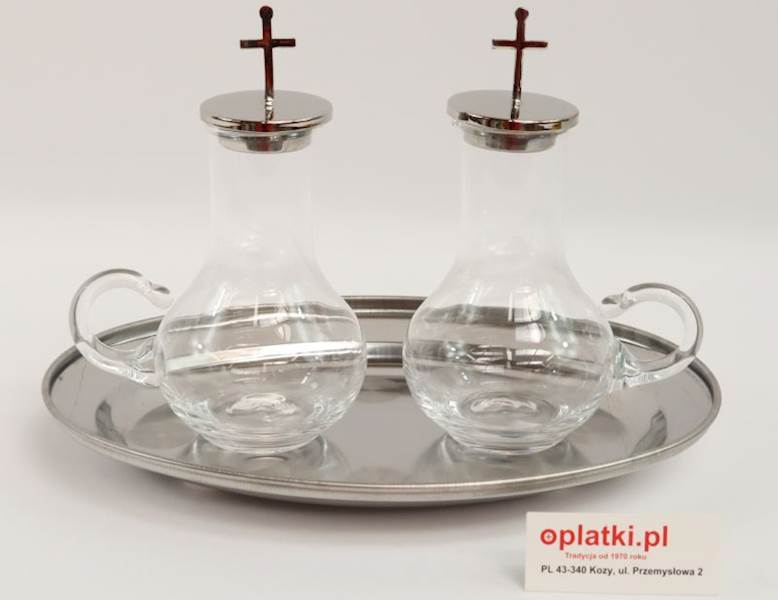 Ampułki 06 KPL szklane + tacka BŁM