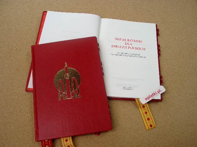 Mszał Rzymski od Niedzieli Palm.do N.M.Bożego 